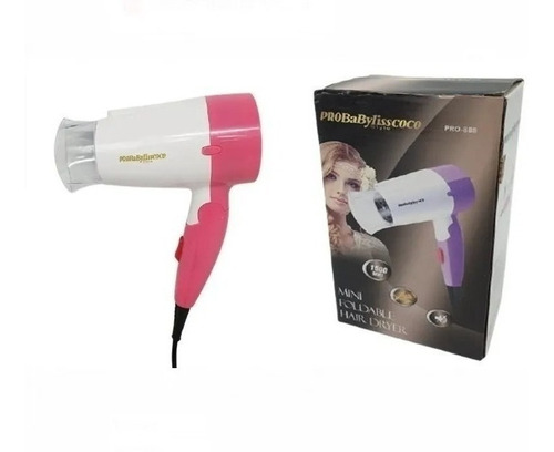 Mini Secador Pelo Cabello Probabyliss 1500w Viajero Portatil