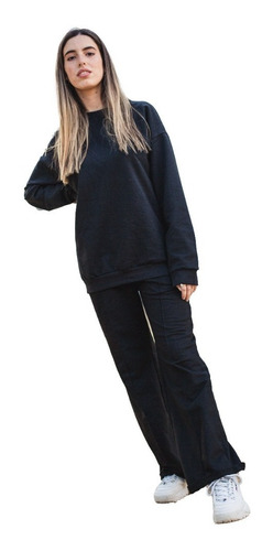 Buzo Oversize Mujer Surf Deportivo Y Casual