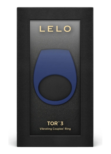 Tor 3 Lelo - Anillo Vibrador Para Pene Con App Base Blue