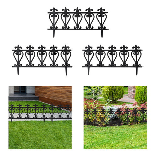 Cerca De Barreira Para Animais, Cerca De Jardim, 3pcs Vaso