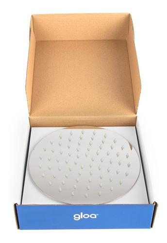 Imagen 4 de 10 de Ducha Redonda 20cm Acero Inox Acople 1/2 +brazo Inox 40 Cm