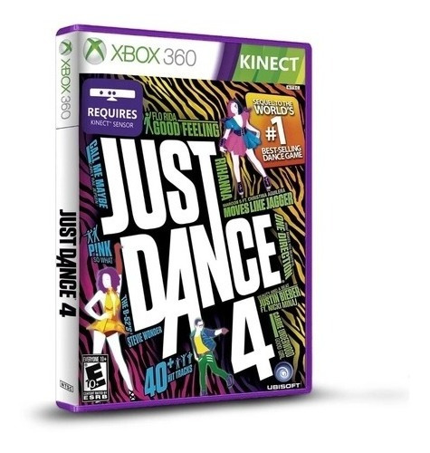 Imagem 1 de 6 de Just Dance 4 Original Mídia Física Lacrado Novo Xbox 360