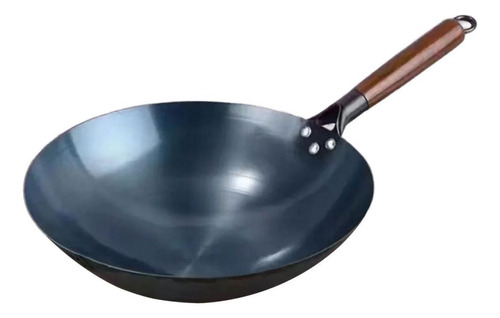 Sartén Wok Antiadherente Para Saltear, Mango De 34cm