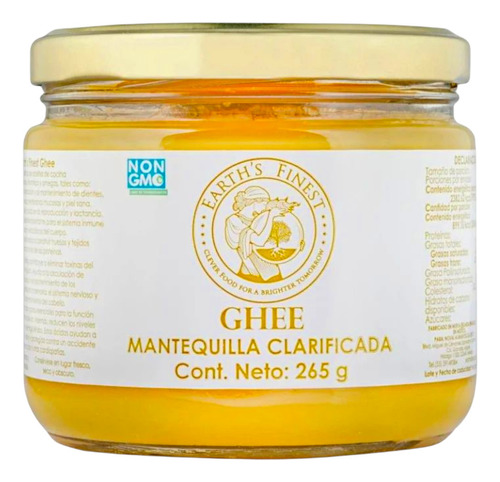 Ghee Mantequilla Clarificada · 265g · Keto