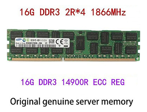 Servidor Ram Ddr3 2rx4 1866 Mhz 14900r Ecc Reg De 16 Gb