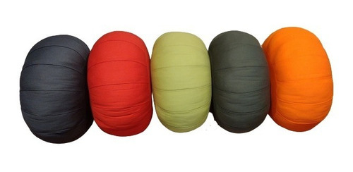 Imagen 2 de 6 de Combo 5 Zafus Grandes Rellenos Con Algodón 23x38cm Zafurelax