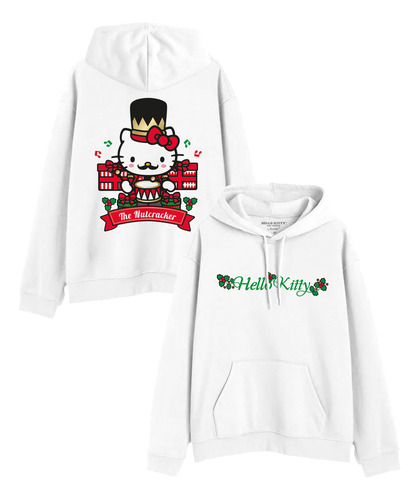 Hoodie Unisex Hello Kitty Cascanueces
