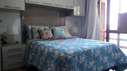 Apartamento Com 2 Dormitórios À Venda, 50 M² Por R$ 202.000 - Passos Dos Ferreiros - Gravataí/rs - Ap0622