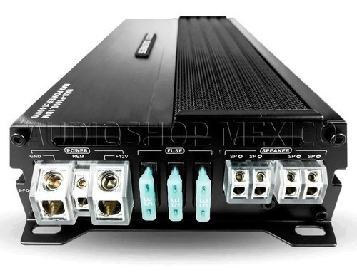Imagen 6 de 6 de Amplificador Clase D Mini 1000w Rms Rockseries Rks-p1000.1dm