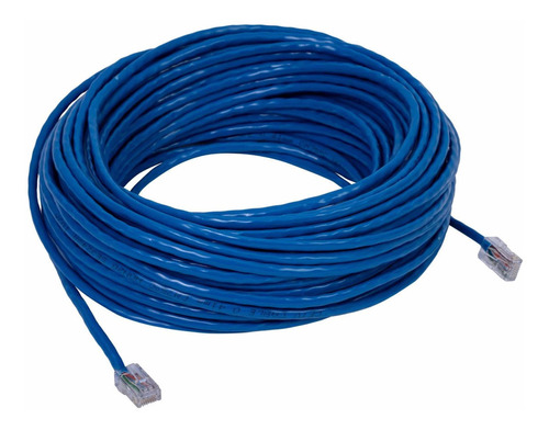 Cabo De Rede Ethernet 20 Metros Internet Cor Azul