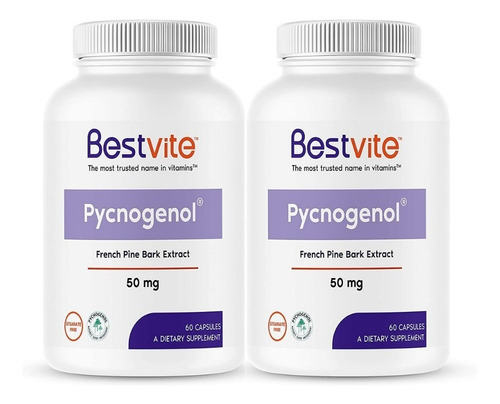 Pycnogenol Pack 2- Bestvite - Unidad a $3466