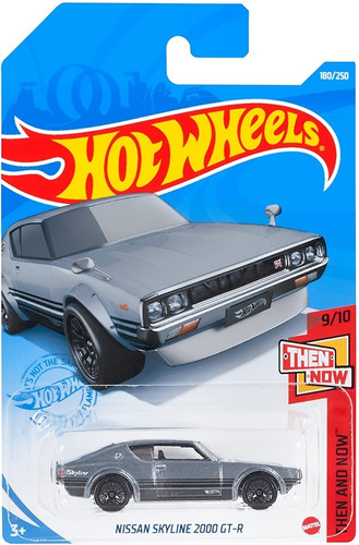 Hot Wheels Escala 1:64 #180 Nissan Skyline 2000 Gt-r Then 9