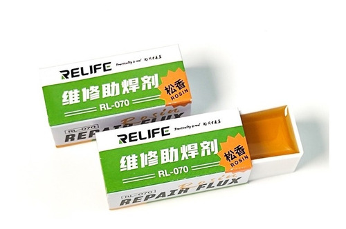 Imagen 1 de 4 de Rosin Resina Relife Rl-070 Pack X2 Detector  Fallas Corto