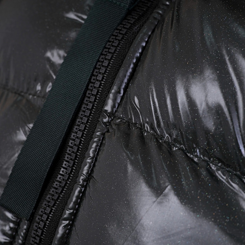 Campera Abrigo Impermeable Glitter Upminorista Mujer