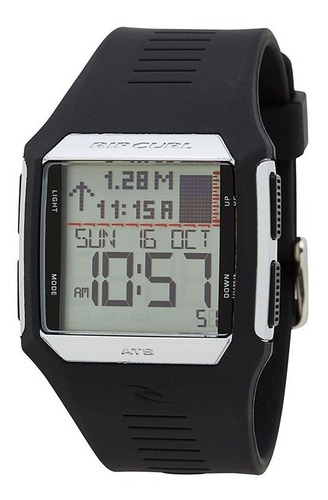 Relogio Rip Curl Rifles Tide Watch Silver