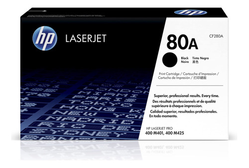 Toner Original Hp 80a Para 400 M401-400 M425