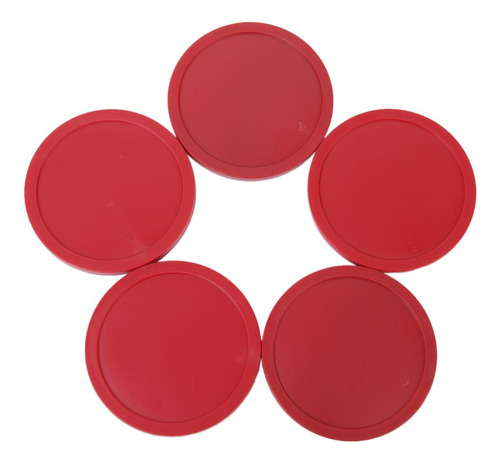Disco De Repuesto Rojo De Air Hockey De 3.22 Para De