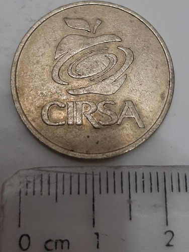 Ficha Moneda 25 Centavos Cirsa Bingo Casino 