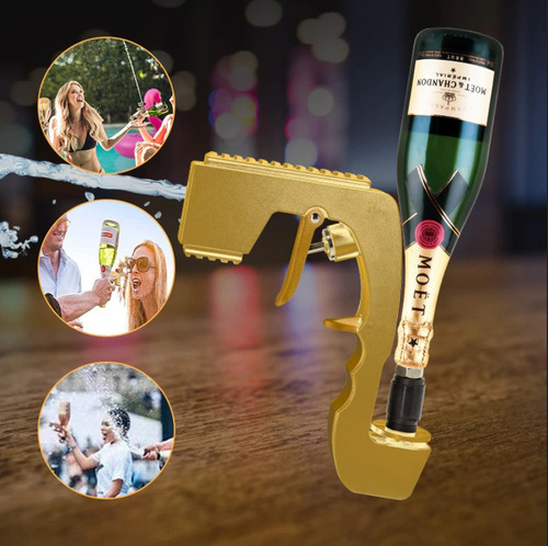 Imagen 4 de 4 de Pistola De Cerveza, Champagne Y Vinos