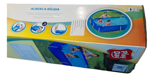 Inflable Play Day Alberca Rígiida 221cm Para Niños