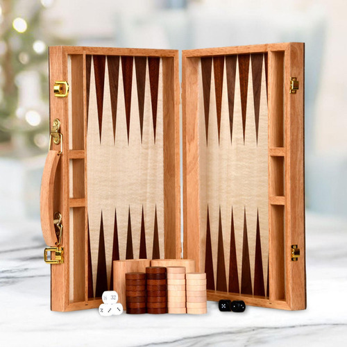 Juego De Backgammon, Juego De Mesa Clásico, Entretenimiento