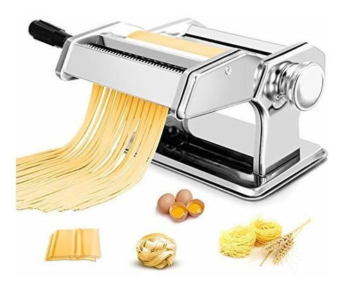 Pasta Maker Machine, 150 Roller Pasta Maker All In One Stai