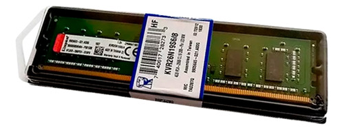 Memoria Ram Kingston Ddr4 8gb Pc4-21300 2666mhz Dimm Pc Escr