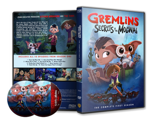 Gremlins The Secret Of Mogwai Serie En Dvd Latino/ingles 