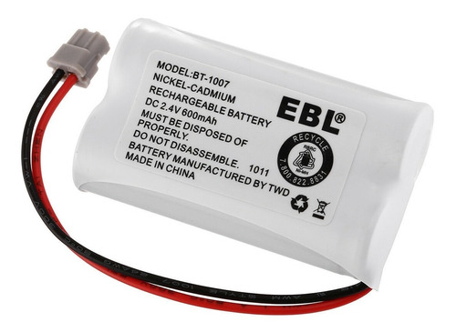 Bateria Pila Telefono 2.4v 600mah Bt1007