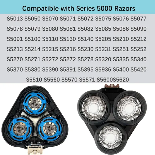 Cabezal P/ Recambio Gleway G-sh50 Para Philips Serie 5000