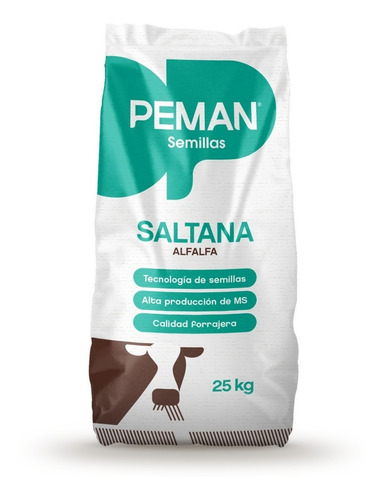 Semilla De Alfalfa Saltana Grupo 9 X 25 Kg