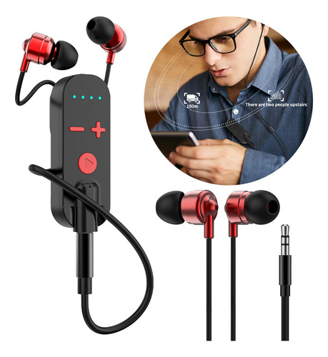 Deporte Al Aire Libre Auriculares Auriculares De Rojo