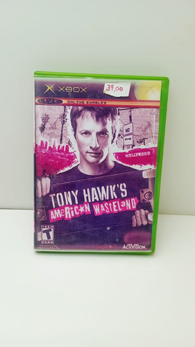 Tony Hawk American Wasteland Original Xbox Clássico ! Leia !