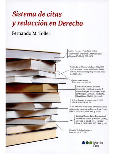 Sistema De Citas Y Redacción En Derecho (toller, Fernando M.