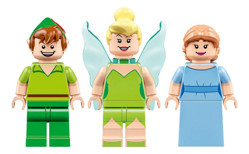 Lego Disney Vuelo Londres Peter Pan Y Wendy 43232-466pz Cantidad De Piezas 466