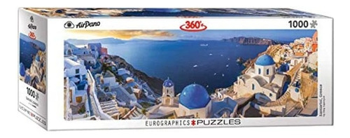 Santorini Grecia Rompecabezas Puzzle 1000 Pz Eurographics