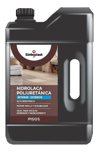 Recufloor Hidrolaca Laca Poliuretánica Al Agua 5l Mm