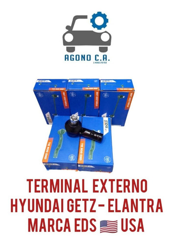 Terminal Externo Hyundai Getz 1.3/1.6 - Elantra 1.6/2.0