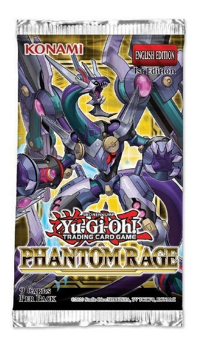 Yu Gi Oh! Tcg - Booster - Phantom Rage - Nuevo!!
