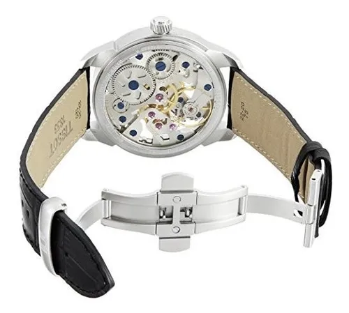 Reloj Tissot Hombre Esqueleto Acero Inoxidable Mano Viento S