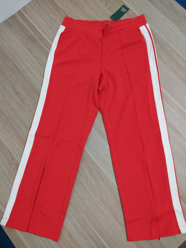 Pants Pierna Ancha Y Ziper En Frente Talla M Marca Americana