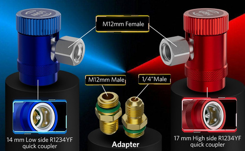 Adaptador R1234yf Para Manometro De Refrigeracion