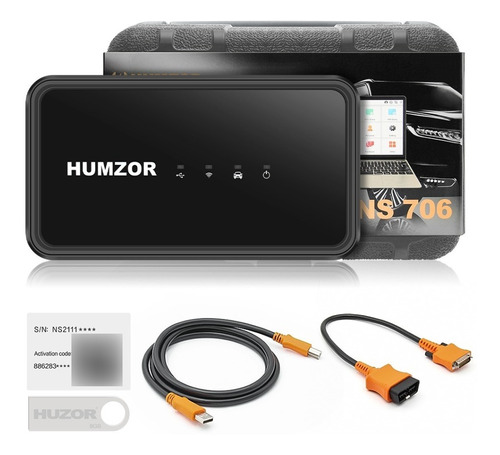 Humzor Nexzsys Ns 706 Full Scanner Automotivo Obd2 Portugues