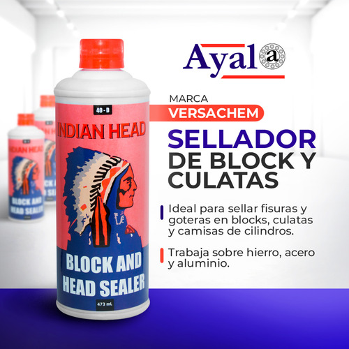 Sellador Block Y Culata Versachem 470 Ml