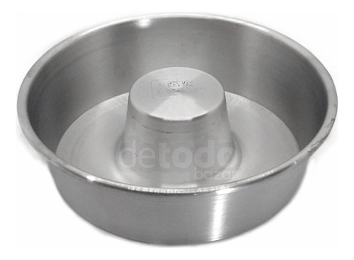 Molde Savarin Aluminio N22:  6.5 Cms Alto 