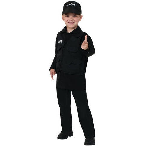 Disfraz Para Niño Swat Halloween 