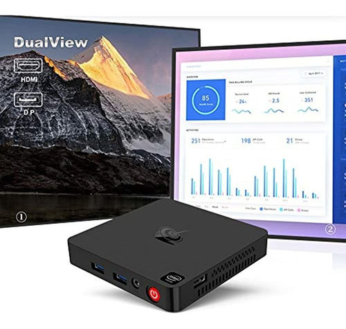 Imagen 4 de 5 de Beelink T4 Mini Pc Windows 10, Mini Computadora Intel Quad-c