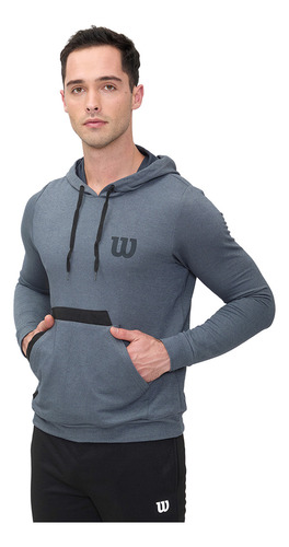 Sudadera Deportiva Wilson Tipo Mezclilla Para Caballero