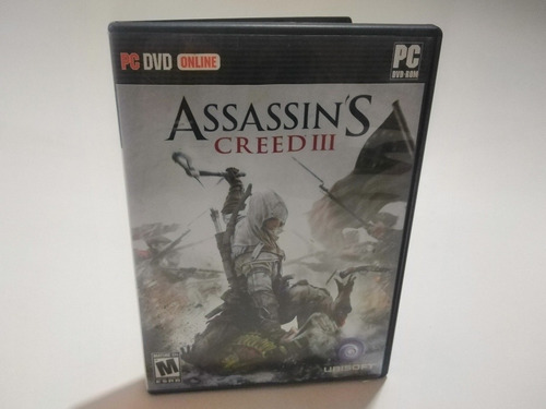 Assassin's Creed Iii Juego Para Pc Físico Original Dvd 2 Dis