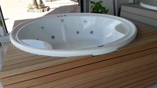Imagen 6 de 10 de Minipiscina Jacuzzi Circular 180 Acrílico Acrildur